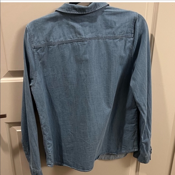 Sezane Servanne Denim Shirt - Picture 5 of 6